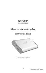 Предварительный просмотр 64 страницы Denver Electronics PBA-10001 Instruction Manual