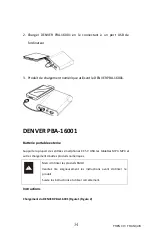 Предварительный просмотр 34 страницы Denver Electronics PBA-16001 Instruction Manual