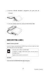 Предварительный просмотр 50 страницы Denver Electronics PBA-16001 Instruction Manual