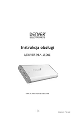 Предварительный просмотр 56 страницы Denver Electronics PBA-16001 Instruction Manual