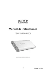 Предварительный просмотр 72 страницы Denver Electronics PBA-16001 Instruction Manual