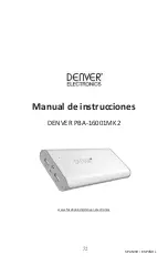 Предварительный просмотр 72 страницы Denver Electronics PBA-16001MK2 Instruction Manual