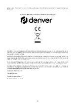 Предварительный просмотр 18 страницы Denver Electronics SEL-65220 MK2 User Manual