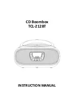 Denver Electronics TCL-212BT Instruction Manual предпросмотр