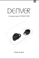 Preview for 10 page of Denver Electronics TWE-50 TWS User Manual