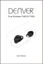 Preview for 19 page of Denver Electronics TWE-50 TWS User Manual