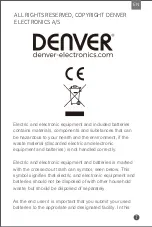 Preview for 26 page of Denver Electronics TWE-50 TWS User Manual