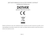 Предварительный просмотр 37 страницы Denver 5706751037030 Manual