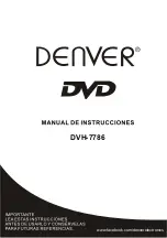 Предварительный просмотр 8 страницы Denver 5706751039072 Instruction Manual