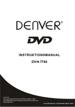 Предварительный просмотр 58 страницы Denver 5706751039072 Instruction Manual