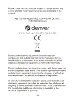 Preview for 39 page of Denver 5706751054815 Manual