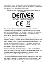 Preview for 28 page of Denver BFH-150 User Manual