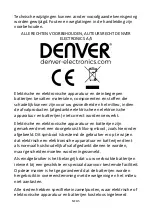 Preview for 35 page of Denver BFH-150 User Manual