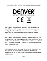 Preview for 91 page of Denver BFH-240 User Manual