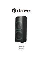 Denver BPS-352 Manual предпросмотр