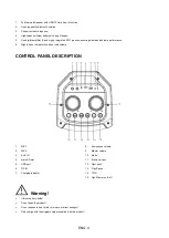 Предварительный просмотр 4 страницы Denver BPS-352 Manual