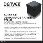 Предварительный просмотр 28 страницы Denver BTL-31 Quick Start Manual