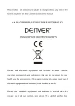 Preview for 5 page of Denver BTL-324 Manual