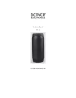 Denver BTL-60 Instruction Manual предпросмотр