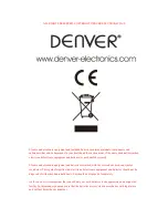 Preview for 7 page of Denver BTL-60 Instruction Manual