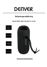 Предварительный просмотр 16 страницы Denver BTS-110NR Instruction Manual