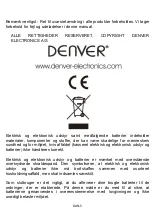 Preview for 21 page of Denver BTS-110NR Instruction Manual