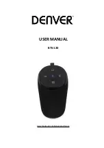 Предварительный просмотр 1 страницы Denver BTS-120 User Manual