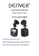 Preview for 11 page of Denver CCT-1210 MK3 Instruction Manual