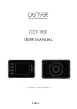 Preview for 1 page of Denver CCT-1301 User Manual