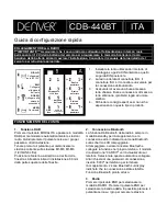 Предварительный просмотр 19 страницы Denver CDB-440BT Quick Setup Manual