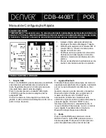 Предварительный просмотр 25 страницы Denver CDB-440BT Quick Setup Manual