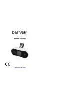 Denver CRI-820 Instruction Manual preview