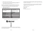 Preview for 29 page of Denver DAB-18 Instruction Manual