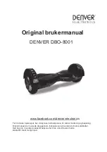 Preview for 90 page of Denver DBO-8001 Original Instruction