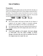 Предварительный просмотр 5 страницы Denver DFT-350DVBT User Manual