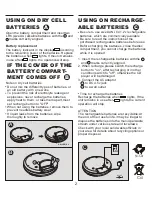 Preview for 3 page of Denver DM-75 Operating Instructions Manual