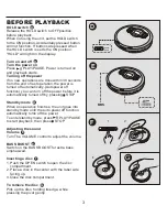 Предварительный просмотр 4 страницы Denver DM-75 Operating Instructions Manual