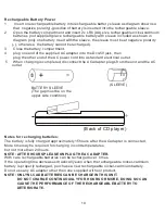 Preview for 11 page of Denver DMP370 Operating Instructions Manual