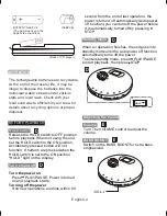 Preview for 5 page of Denver DMP371 Operating Instructions Manual