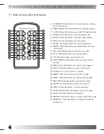 Предварительный просмотр 6 страницы Denver DPF-427 User Manual