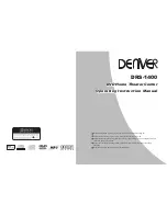 Denver DRS-1400 Operating Instructions Manual preview