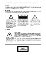 Preview for 2 page of Denver DRS-1500 Operation Manual