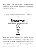 Preview for 9 page of Denver DSS-7030 User Manual