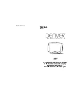 Preview for 1 page of Denver DTN-2822 Operating Instruction