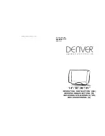 Denver DTX-1426 User Manual предпросмотр