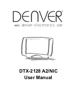 Denver DTX-2128 User Manual preview