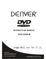 Denver DVD-958KM Instruction Manual preview