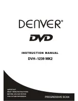 Denver DVH-1239 MK2 Instruction Manual preview