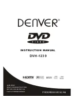 Denver DVH-1239 Instruction Manual preview