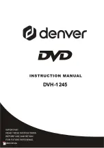 Denver DVH-1245 Instruction Manual preview